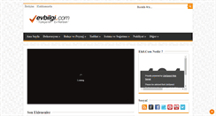 Desktop Screenshot of evbilgi.com